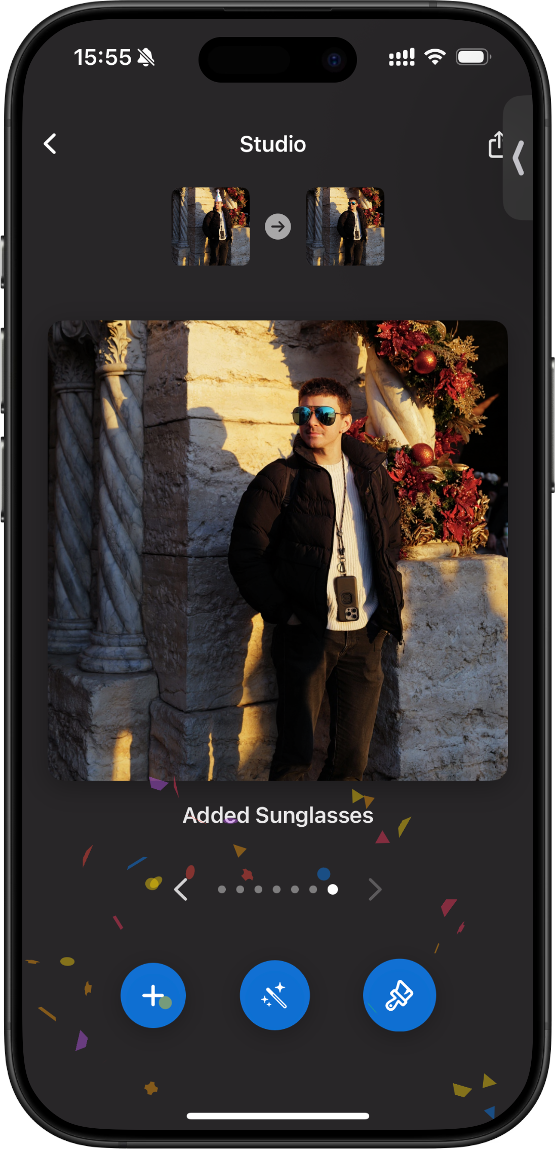 Quickshot App Interface